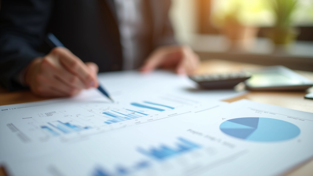 Finanzielle Planung und Bauspar-Dokumentation auf Schreibtisch
