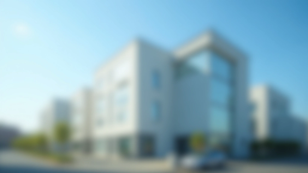 Regierungsgebäude symbolisiert staatliche Förderung und Wohnungsbauprämie